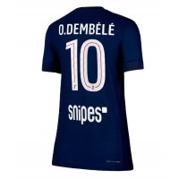 Stroje piłkarskie Paris Saint-Germain Ousmane Dembele #10 Koszulka Podstawowej dla damskie 2025-26 Krótki Rękaw